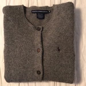 Grey Ralph Lauren Cardi